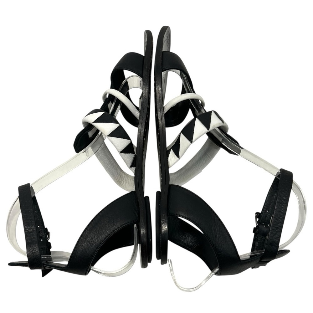 Proenza Schouler Leather Two Tone Gladiator Ankle Strap Sandals Women’s 38 - Picture 10 of 15